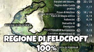 REGIONE DI FELDCROFT - I COLLEZIONABILI HOGWARTS LEGACY PROVE GUIDA PRATICA FORZIERI TROFEO