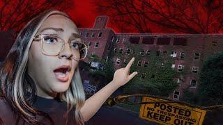 Ghost Hunting At An ABANDONED ASYLUM... We got caught..