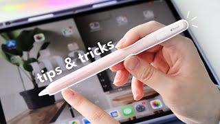 13 *super useful* iPad & Apple Pencil tips and tricks