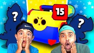 15 YAZDI  OĞLUM CİHANGİR ÇILDIRDI  MEGA KUTU AÇILIMI BRAWL STARS 