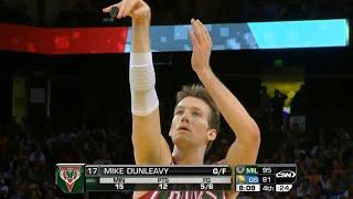 Mike Dunleavy Jr Bucks 24pts vs Warriors 2012