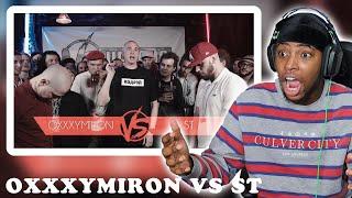 FIRST TIME REACTING TO VERSUS #5 сезон III Oxxxymiron VS ST  I DID NOT EXPECT THIS??