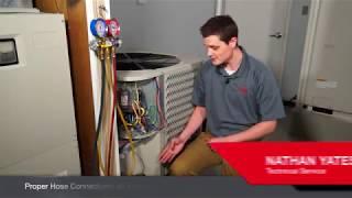 Two Ways to Hook Gauges up to a Heat Pump
