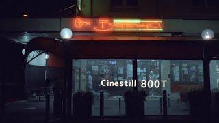 Shooting Cinestill 800T in Adelaide  Street Photography  Olympus Mju 2