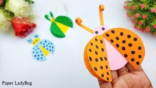 How to Make Paper Bug  Handmade Paper Toy Making  Easy Paper Crafts Step by Step
