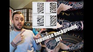 Everything you need to know about Japanese tattoos part.2 Backgrounds