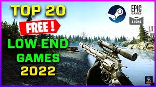 TOP 20 FREE Games for Low End PCLaptop - 2022  2GB RAM  No Graphics Card Needed