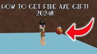 LUMBER TYCOON 2 - HOW TO GET FIRE AXE GIFT 2024 NEWYEAR