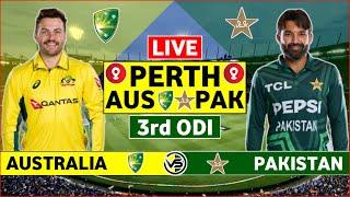 Australia vs Pakistan 3rd ODI Live Scores  AUS vs PAK 3rd ODI Live Scores & Commentary