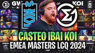 IBAI SE VUELVE LOCO CON MOVISTAR KOI - KOI vs GW Game 2 EMEA MASTERS 2024 LCQ LVP ESPAÑOL