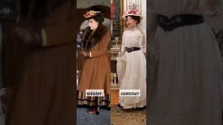  winter vs summer  Edwardian version