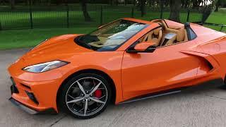 2022 Chevrolet Corvette Z51 3LT Amplify Orange Convertible in Texas