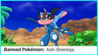 Ash Greninja Banned and Left Behind