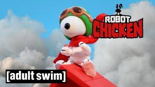 Robot Chicken  Snoopys Flying Aces  Adult Swim UK 