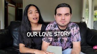 OUR LOVE STORY  Filam Couple  How we met prayer reveal and more #filamcouple