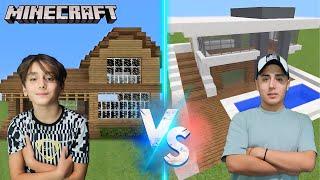 ABİMLE MİNECRAFT  TA EV YAPMA YARIŞMASI YAPTIK  ÖDÜLLÜ