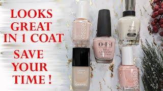 FAST AND EASY MANICURE AT HOME IN 1 COAT  Perfect Nails at Home