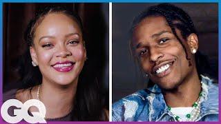 Rihanna Asks A$AP Rocky 18 Questions  GQ