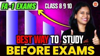 FA-1 EXAMS   BEST WAY TO STUDY BEFORE EXAMS @VedantuTelugu8910 Sunaina Maam