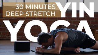 30 min Yin Yoga Deep Stretch Relax Release Tension and Enhance Flexibility