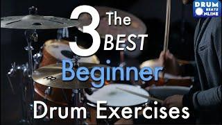 The 3 BEST Beginner Drum Exercises - Drum Lesson  Drum Beats Online