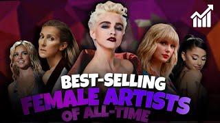 Best Selling Female Artists Of All Time  Hollywood Time  Madonna Celine Dion Taylor Swift Adele