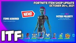 Fortnite Item Shop *NEW* ZOMBIE SUPERHERO SKINS October 26th 2021 Fortnite Battle Royale