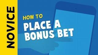 How To  Place A Bonus Bet