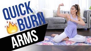 Quick Burn Arms Incredible Arm Toning Workout - no equipment no pushups