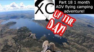 pt18 Got LONGEST Cross Country of the DAY ADV flying camping adventure