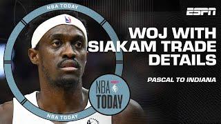 Woj on the SIAKAM TRADE Pascal is EAGER to stay with the Pacers - Woj  NBA Today