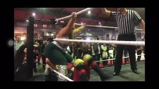 Double stinkface into a tbone suplex  wrestling in Brussels