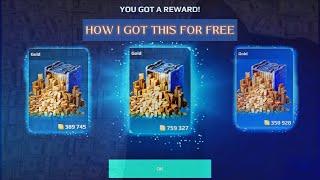 THIS IS HOW I GOT MILLIONS OF GOLD FOR FREE WAR ROBOTS RESOURCE FARM  Free gold trick