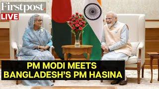 LIVE Indias PM Modi Holds Bilateral Talks with Bangladeshi Prime Minister Sheikh Hasina