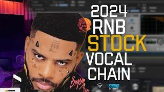 Bryson Tiller 2024 Vocal Chain Break Down With FX ALL Stock Plugin Pro Tools Vocal Mixing