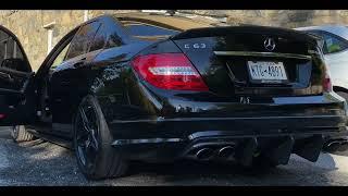 C63 ARH Xpipe Catless OEM resonator