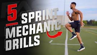 TOP 5 SPRINT MECHANIC DRILLS  SPEED TRAINING FOR ATHLETES