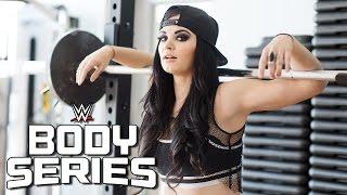 Paige trains and tones for the ring WWE Body Series — Powered by TapouT