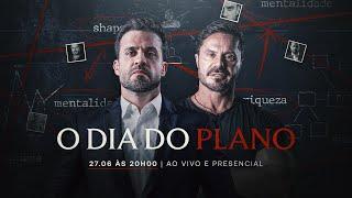 O dia do Plano  Com Renato Cariani e Pablo Marçal AO VIVO 2706 às 20h