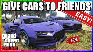 NEW MOC TO MOC GIVE CARS TO FRIENDS GLITCH GTA5 EASY STEPS  AFTER PATCH TRADE CARS