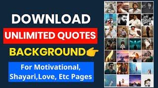 How to Find Background For Quotes  Trending Quotes Background Download For Instagram Reels