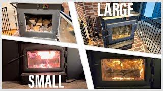 Selecting the Right Size Woodstove Area Heated & Burn Time - What Real-World Data Shows