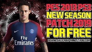 PES 2013 PS3 ● NEW SEASON PATCH 2019 ● FREE DOWNLOAD