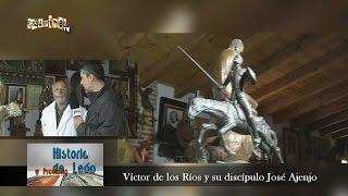 HISTORIA DE LEÓN VÍCTOR DE LOS RÍOS y su discípulo JOSÉ AJENJO en CAZURRINES TV