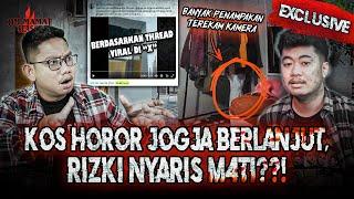 TEREKAM CCTV? RIZKI INGIN MENYERAH KARENA 6 TAHUN DIHANTUI TEROR MISTERIUS  KOS ANGKER #OMMAMAT