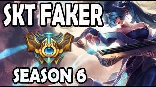 SKT T1 Faker Sona vs Braum Support Ranked Challenger Korea