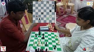 Rook and Pawn vs Split Passed Pawn Race - Sakthivel v WIM Sahajasri  2nd RCMIC Rotachess Rapid