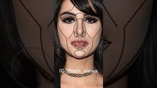 I tried the perfect face on SSSniperWolf@SSSniperWolf umm looks beautiful  SWISA