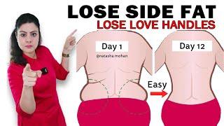 5 Minutes Reduce Stubborn Side Fat  Love Handles  - Easily Tone Your Back in 2 Weeks