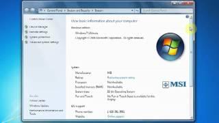 Windows 7 in 512 MB RAM